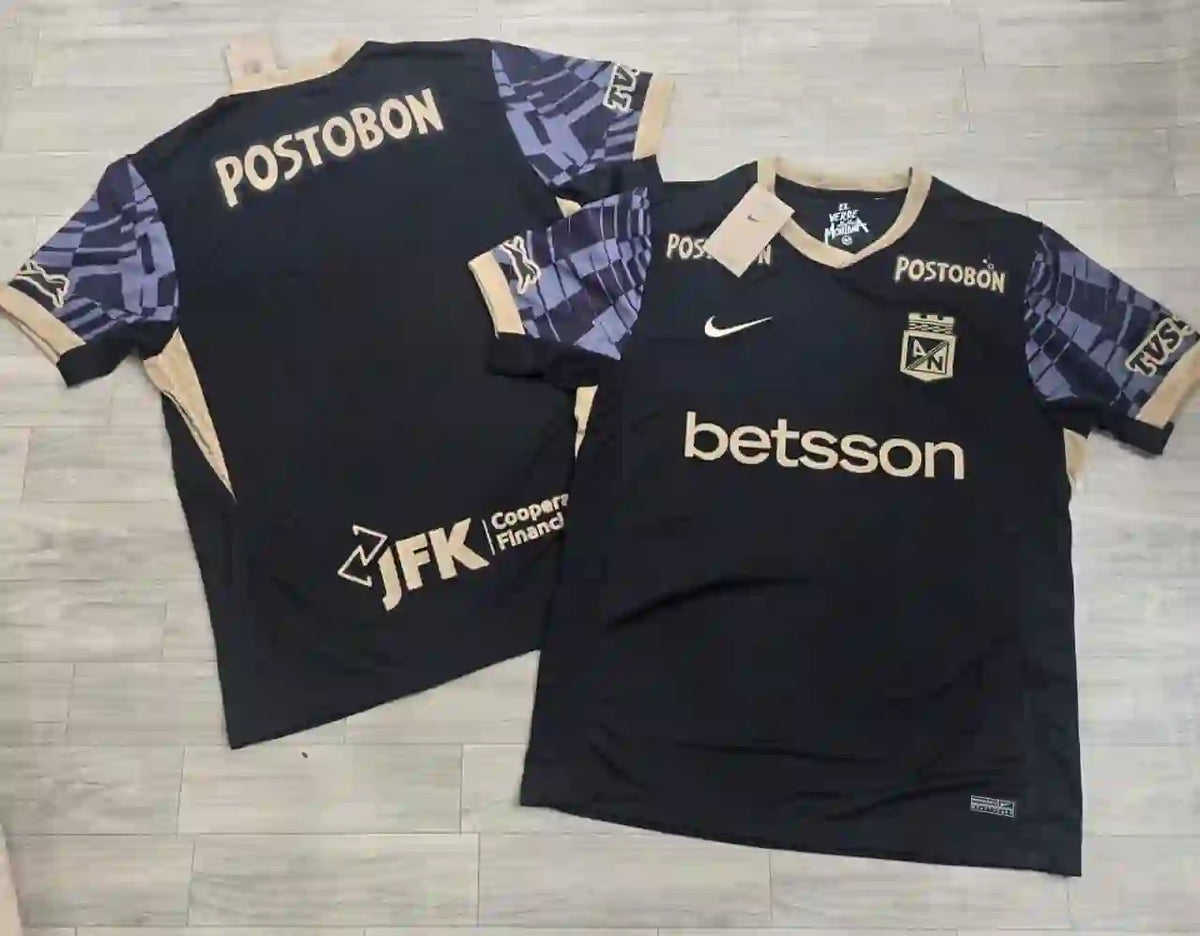 💚⚡ Camiseta Visitante Atlético Nacional 2025 – ¡Estilo, pasión y gloria! 🏆💪