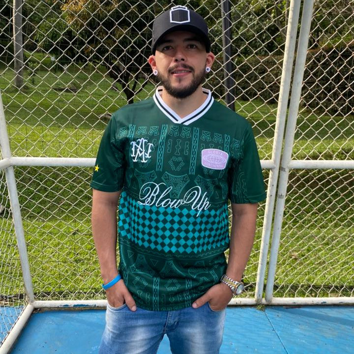 Camiseta BLOW UP Unión & Gloria - VERDE